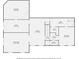 Basement floor plan showing the Gathering room, office, bedroom, and additional room at 5940 Plantation Dr, Roswell, GA 30075