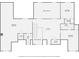 Second-floor floor plan displaying bedroom layouts and open loft space at 5940 Plantation Dr, Roswell, GA 30075