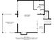 A detailed floor plan showcasing the layout, dimensions, and relationships between rooms on floor two at 4096 Audubon Dr, Marietta, GA 30068