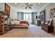 This bedroom features carpet, natural light, and ample space at 4309 Sentinel Post Nw Rd, Atlanta, GA 30327