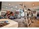 A large exercise room with multiple exercise machines, weights, and mirrors for a complete workout space at 4309 Sentinel Post Nw Rd, Atlanta, GA 30327