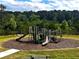 Well-equipped playground area with multiple slides, swings, and mulch ground cover at 2363 Bear Mountain St, Lithonia, GA 30058