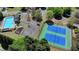 Community amenities with a pool, tennis courts, parking, and playground at 2477 Lakebrooke Dr, Marietta, GA 30066