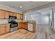 Open kitchen with granite counters and stainless appliances at 2477 Lakebrooke Dr, Marietta, GA 30066