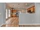 Eat-in kitchen featuring stainless steel appliances and hardwood flooring at 2477 Lakebrooke Dr, Marietta, GA 30066