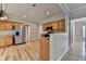 Eat-in kitchen featuring stainless steel appliances and hardwood flooring at 2477 Lakebrooke Dr, Marietta, GA 30066