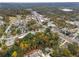 Aerial view of a residential area near a highway and train tracks at 4442 Mclain Cir, Acworth, GA 30101