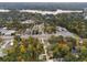 Aerial view of a residential area near a lake at 4442 Mclain Cir, Acworth, GA 30101