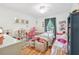 Bright bedroom with hardwood floors and fun decor for at 4442 Mclain Cir, Acworth, GA 30101