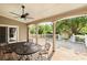 Spacious deck featuring outdoor dining area, wood plank flooring, and view of backyard at 186 Mt Calvary Rd, Marietta, GA 30064