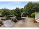 Long driveway leading to a home with well-manicured landscaping at 186 Mt Calvary Rd, Marietta, GA 30064