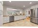 Bright kitchen with stainless steel appliances, granite countertops, and a pass-through to another room at 186 Mt Calvary Rd, Marietta, GA 30064