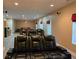 Spacious theater room with comfortable seating and ample space for entertaining at 3623 Terrah Point Dr, Duluth, GA 30097
