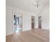 View of a bedroom that features a vaulted ceiling, closet, and bathroom at 130 Nova Ln, Roswell, GA 30075