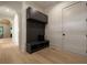 A mudroom offers a bench, storage shelves, hooks, and cabinets at 130 Nova Ln, Roswell, GA 30075