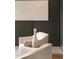 Close-up of stylish office decor with dark walls and comfortable seating area at 130 Nova Ln, Roswell, GA 30075