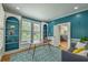 Bright and cheerful office space with a view and built-in shelving and cabinetry at 417 S Candler St, Decatur, GA 30030