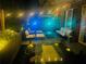 Charming patio with outdoor seating and string lights for evening relaxation at 3180 Mathieson Drive # 502, Atlanta, GA 30305
