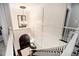 Grand foyer with a soaring ceiling, dark wood door, and elegant chandelier at 612 Concord Lake Se Cir, Smyrna, GA 30082