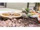 Charming garden featuring bird bath, rabbit statue, and colorful plantings at 612 Concord Lake Se Cir, Smyrna, GA 30082