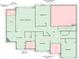 Layout for the third floor including primary bedroom and full bath at 2073 Woodside Park Dr, Woodstock, GA 30188