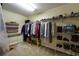 Walk-in closet with ample storage space at 1601 Haven Crest Ct, Powder Springs, GA 30127
