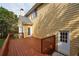 Spacious deck with access to the backyard and exterior of home at 1601 Haven Crest Ct, Powder Springs, GA 30127
