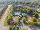This aerial view showcases the many amenities and the layout of the community at 5865 Trailwood Ct, Suwanee, GA 30024