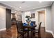 Inviting dining room featuring wood floors, a round table, and stylish decor for memorable meals at 3479 Thompson Dr, Atlanta, GA 30331