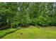 Beautiful backyard surrounded by lush greenery with plenty of space for outdoor activities and relaxation at 5524 Wedgewood Sw Ct, Lilburn, GA 30047