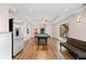 Recreation space featuring a pool table, hardwood floors and ample lighting at 735 Amberton Close, Suwanee, GA 30024