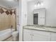 Modern bathroom with tub and granite countertop at 113 Tuxworth Cir, Decatur, GA 30033