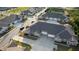 Aerial view of a well-planned community with neatly arranged homes and manicured lawns at 2929 Rambler Dr, Loganville, GA 30052