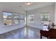 Bright living room filled with lots of natural light, luxury vinyl flooring at 2929 Rambler Dr, Loganville, GA 30052