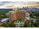 Stunning high-rise condo building with a rooftop pool overlooking the Atlanta skyline at 1820 Peachtree St # 1607, Atlanta, GA 30309