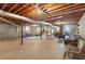 A large, unfinished basement area offers ample storage or the opportunity for a custom build-out at 5670 Lanny Dr, Powder Springs, GA 30127