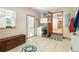Large laundry room with washer, dryer, and access to the kitchen at 5670 Lanny Dr, Powder Springs, GA 30127