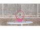 Close-up view of a basketball hoop with a net at 4963 Kingsbridge Ct, Powder Springs, GA 30127