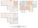 Detailed floor plan showing kitchen, living room, bedrooms, and bathrooms at 4963 Kingsbridge Ct, Powder Springs, GA 30127