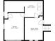 First floor plan with a garage, Gathering room and laundry room at 5999 Brookside Se Ln, Mableton, GA 30126