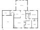 Detailed floor plan showcasing the layout of the home, including bedrooms, bathrooms, kitchen, and living areas at 2492 Wild Rose Cir, Lawrenceville, GA 30044