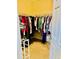 Spacious walk-in closet with ample storage racks and hanging space at 1535 Duluth Hwy # 1101, Lawrenceville, GA 30043