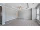 Bedroom offers neutral paint, tray ceiling, and plush carpeting throughout at 4855 Payson Se Ter # 3, Atlanta, GA 30339