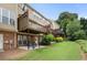 Exterior view of the home from yard at 4855 Payson Se Ter # 3, Atlanta, GA 30339