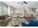 Hardwood floors and staircase feature in this inviting and open floor plan design at 4855 Payson Se Ter # 3, Atlanta, GA 30339