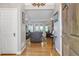 Welcoming foyer with hardwood floors and a view into the spacious living area at 2190 Stephen Long Ne Dr, Atlanta, GA 30305