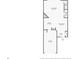 First floor floor plan featuring a garage, foyer, closet, dining room, kitchen, living room, bathroom, and stairs at 129 Finsbury Ln, Woodstock, GA 30188