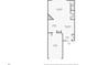 First floor layout featuring a living room, dining room, kitchen, garage, and foyer at 129 Finsbury Ln, Woodstock, GA 30188