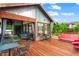 Rooftop deck with ample seating and a picturesque view of the community at 19 Hilliard Se St # 13, Atlanta, GA 30312
