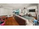Open-concept living space with combined living, dining, and kitchen areas, perfect for modern living and entertaining at 1364 Keys Crossing Ne Dr, Atlanta, GA 30319